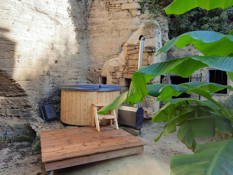 Maison Troglodytique Doue La Fontaine Exterior photo